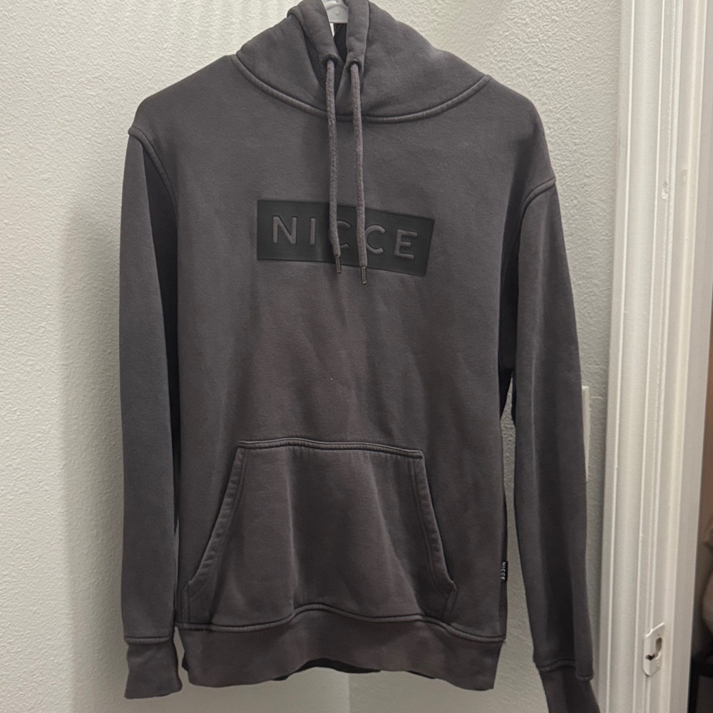 Nicce Men's Charcoal Hoodie